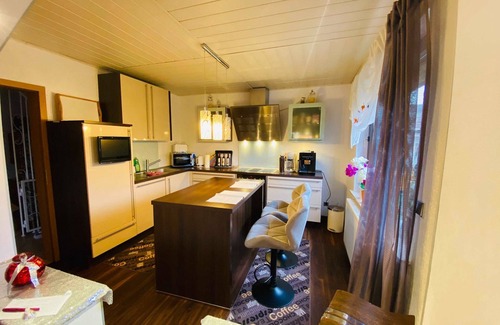 Nahetal-Waldau Apartment | Ferienhaus zur Waldauer Höhe - 120 sqm house + 40 sqm balcony in the UNESCO biosphere reserve Thuringian Forest