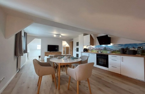 Mitterbach House | Ferienwohnung 3 mit Panoramafenster
