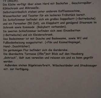 Kurort Gohrisch Apartment | Ferienwohnung am Dorfplatz