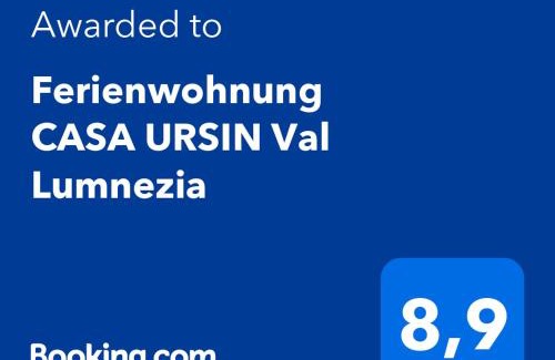Lumnezia Bed & Breakfast | Ferienwohnung CASA URSIN Val Lumnezia