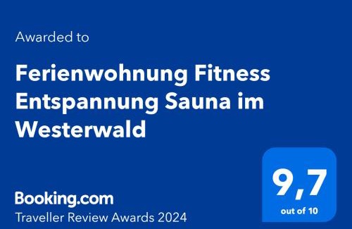Derschen Apartment | Ferienwohnung Fitness Entspannung Sauna im Westerwald