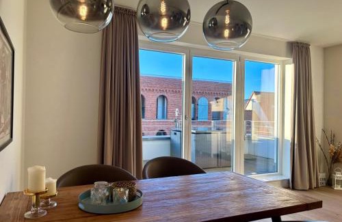 Eckernfoerde Apartment | Ferienwohnung "JungfernEcke" mit Sauna, Hafenspitze Quartier