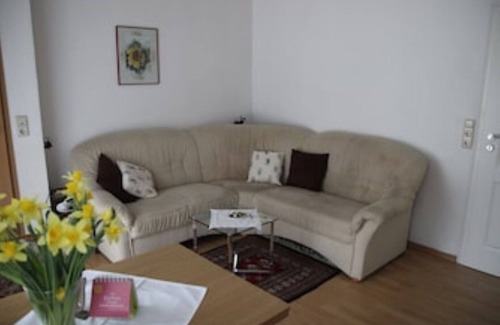 Minheim Apartment | Fewo Kuckucksnest enjoy the morning sun on the balcony.