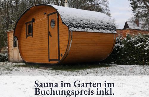 Wendisch Rietz Apartment | Fewo Lake I Kamin I inkl Badefass I inkl Sauna I 2 Schlafzimmer