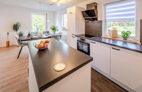 Ohningen Apartment | Fewo Resaleen mit Kleinem Garten für 2-6 Personen