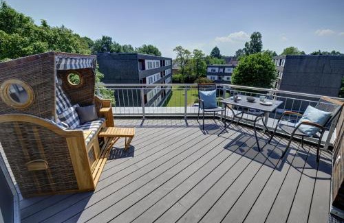 Nordstadt Apartment | fewo1846 - Seute Deern - moderne Penthousewohnung mit Dachterrasse