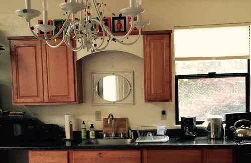 Jacoby Creek Apartment | Fickle Hill Sculpture Garden and Redwood Forest