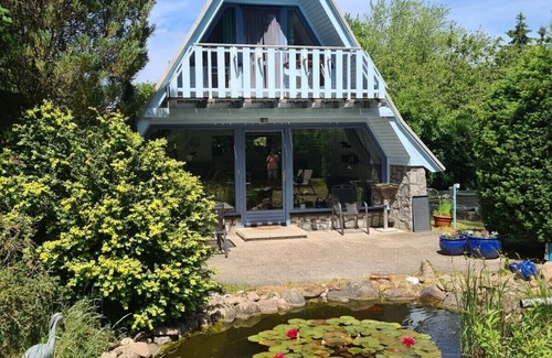 Muritz House | Finnhütte mit Pool in Malchow- Mecklenburgische Seenplatte