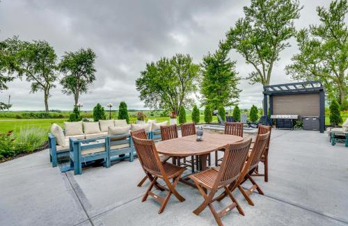 Mount Horeb House | Fire Pits, Views and Yard Luxe Mt Horeb Getaway!