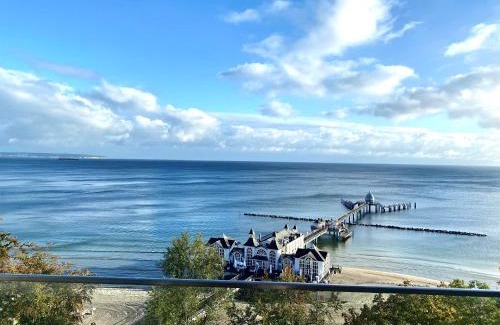 Sellin Apartment | FIRST im FIRST Sellin, Penthouse Meer & Meer mit phänomenalem Ostseeblick