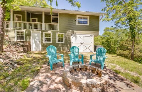 Bull Shoals House | Fisherman-Friendly Bull Shoals Escape on Lakefront