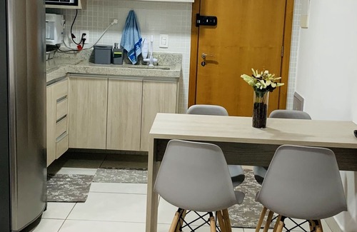 Jardim Goias Apartment | Flat Complete Jd. Goiás with Air, TV and WI-FI