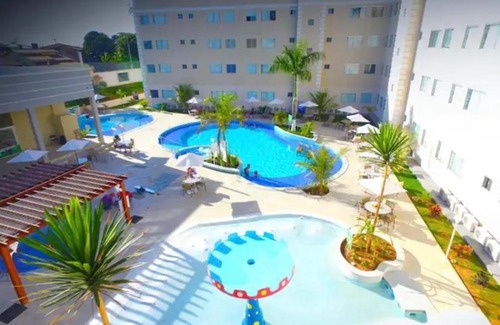 Centro Apartment | Flat Encontro das Águas Resort