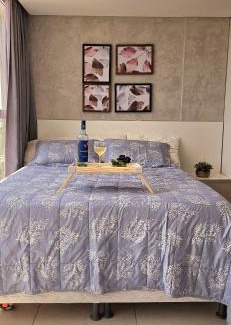 Ponta de Campina Apartment | Flat Hera 901 - Wi-fi, Vista mar a 300m da praia