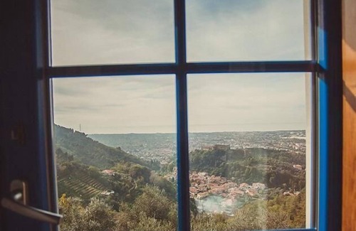 San Carlo Terme Apartment | flat 'Settimo Cielo7' with swimming pool