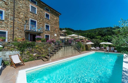 San Carlo Terme Apartment | flat 'Settimo Cielo7' with swimming pool