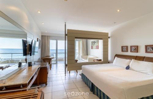 Ingleses Sul Apartment | Flat vista mar dentro de resort de luxo STO2206