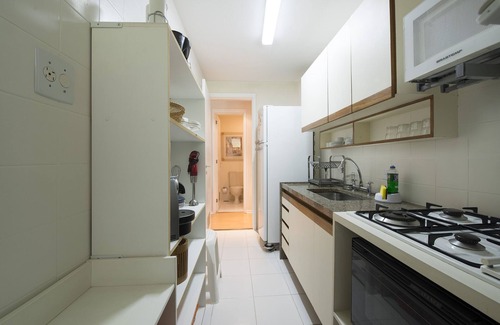 Zona Sul Apartment | Flat with pool, Corcovado view, parking space and services