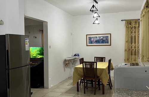 Wolmar Apartment | Flic En Flac: Furnished 2 bedrooms 60m from beach with WIFI & Nespresso cafe