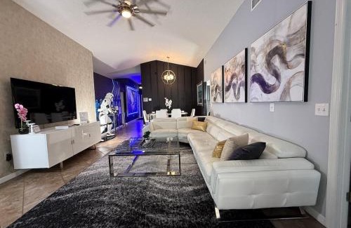 Clear Creek House | Florida Disney Star Wars Villa, Poolside Cinema
