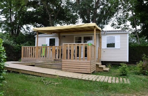 Rieux-de-Pelleport House | Flower Camping LES MIJEANNES * - Mobile home Comfort 32m2 3 bedrooms + TV 6 people