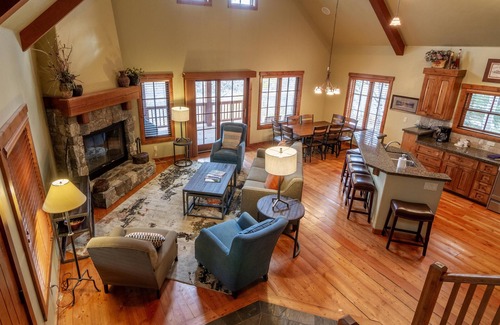 Tamarack Ski Chalet | Forest Creek - Peaceful Chalet |Private Hot Tub, Wood Fireplace