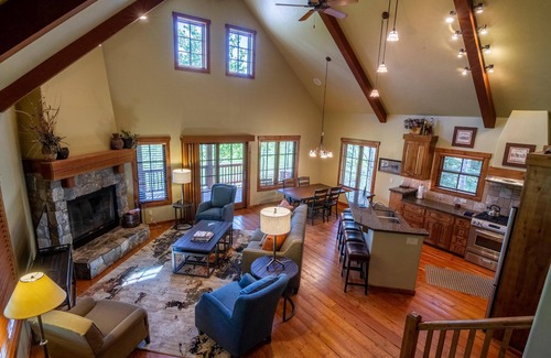 Tamarack Ski Chalet | Forest Creek - Peaceful Chalet |Private Hot Tub, Wood Fireplace