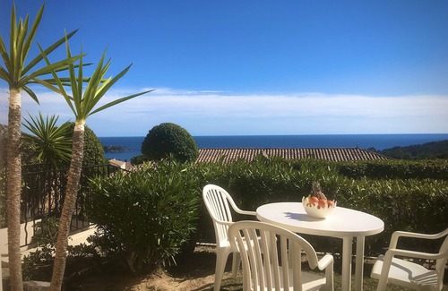 Cap Esterel Apartment | Escale paradisiaque Agay, T2 36 m2, extraordinary sea view + air conditioning