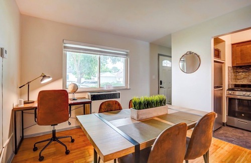 West Allis Apartment | Free Parking. Private Entrance. Close to Med Center