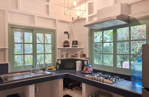 Cocles House | Fully equipped bungalow with private plunge pool in beautiful jungle garden