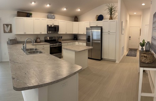 Lake County House | Fully furnished 2br, 2ba Patio Villa with golf cart and high speed internet.