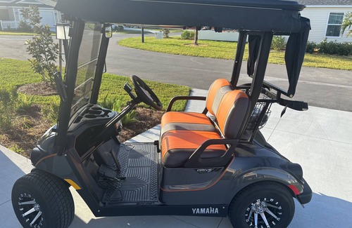 Lake County House | Fully furnished 2br, 2ba Patio Villa with golf cart and high speed internet.