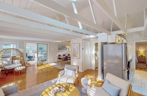 Manomet House | Fully Renovated Coastal Escape in White Horse Beach with AC, Deck & Parking