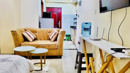 Western Province Apartment | furnished two bedroom apartment with swimming pool, fully equipped gym, private parking space ,children playground and unbeatable scenic city views in kilimani