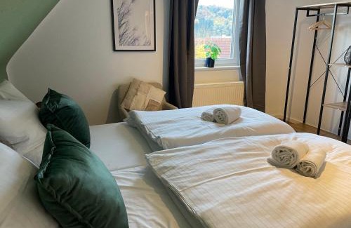 Blaustein Apartment | FYDA Blaustein, Nahe Ulm, Legoland, Münster, 3 SZ