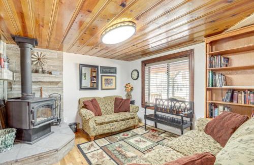 Strawberry House | Game Nights in Pines Winter Woods Cozy Cabin