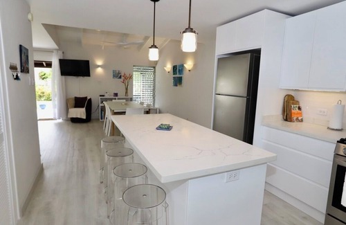 Worthing House | Garden Oasis Townhouse - Walk to Beach, Boardwalk & Dining