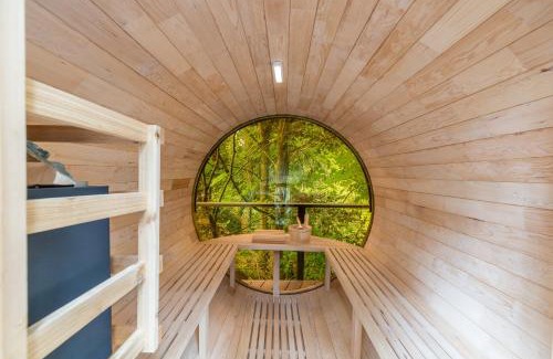 Silver Lake House | Garden Suite Two Bedroom with Hot Tub Sauna Outdoor kitchen and Game Room