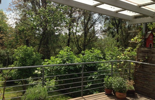 Eriskirch Apartment | Geräumige Fewo im Grünen mit Großem Überdachten Freisitz