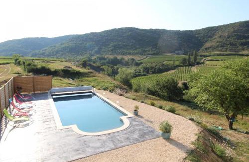 Valvigneres House | GITE DU SOULIER 6p, 3ch, piscine