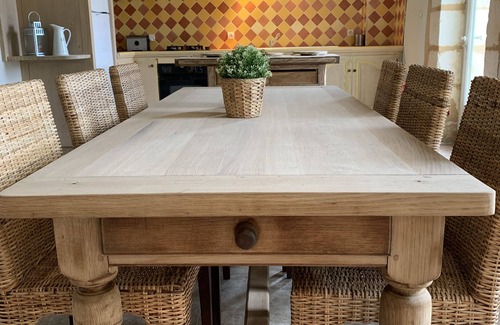 Bourrou House | Gîtes of the Castle of Monciaux: Cottage cherry 2 bedrooms, tennis, swimming pool