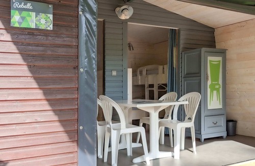 Milhac-de-Nontron RV Rental | Glamping Escape in Dordogne – Charming Cabins, Private Terrace, 4 People, Nature & Relaxation