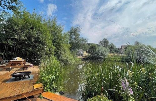 Horni Podluzi Cabin | Glamping Jedlova Sleeps 6 With Deck