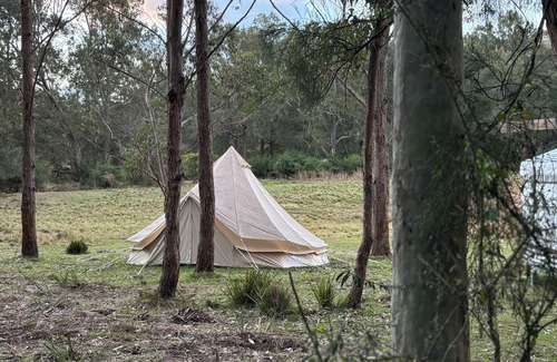 Murrah RV Rental | Glamping nature escape at ‘Black Wattle’ 5 minutes from pristine empty beaches