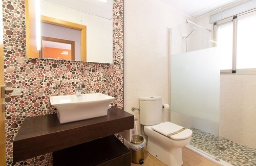 Playa de Almarda House | Global Properties: Townhouse with terrace and pool in Almenara Beach