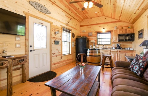 Fredericksburg Cabin | God's Country Cabins | 4 Cabins | Great for Groups