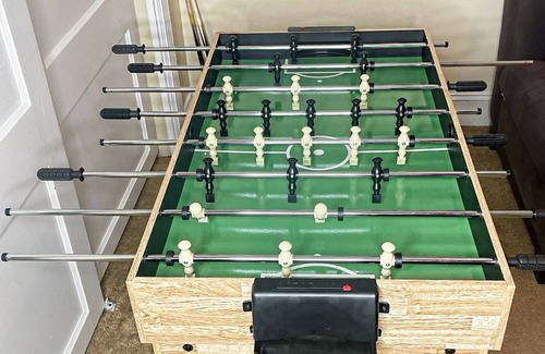 Fayetteville House | Golden Hour Cozy 1 Bd with Vibrant Game Room