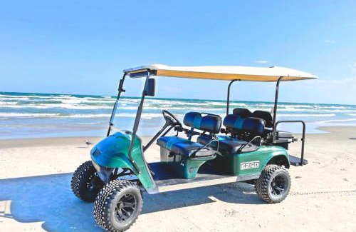 Port Aransas House | Golf Cart - Walk to Beach - Pool - Pets - Floor BR