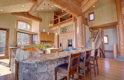 Three Peaks House | Good Elevations on Two Cabins Drive home