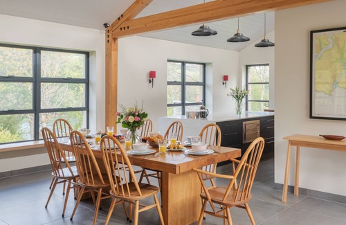 Salcombe House | Goodshelter Bay - a large modern waterfront house with private slipway